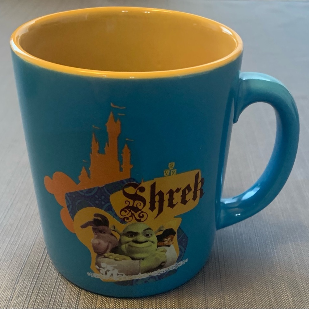 Shrek Blue and Yellow Mug